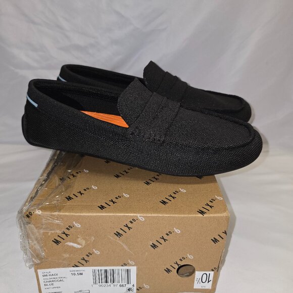 Mix No. 6 Men's 6M-Hadi Driving Loafer in Charcoal Blue, Size 10.5, NIB - Picture 1 of 8